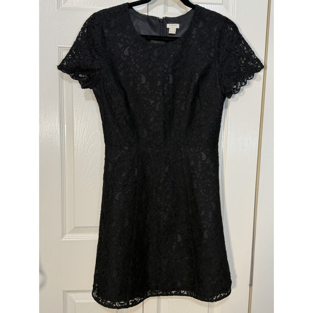 JCrew Women's Lace Dress Black Size 4